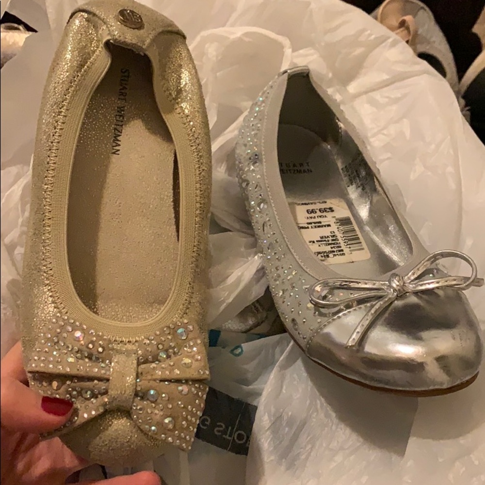 2 pairs Stuart Weitzman Ballet flats